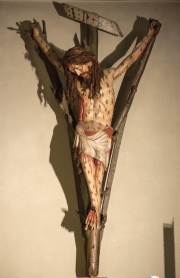 Cristo di fico con l'anima di sorbo
