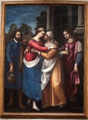 Visitazione, di Francesco Curradi chiesa San Giovanni Ev.